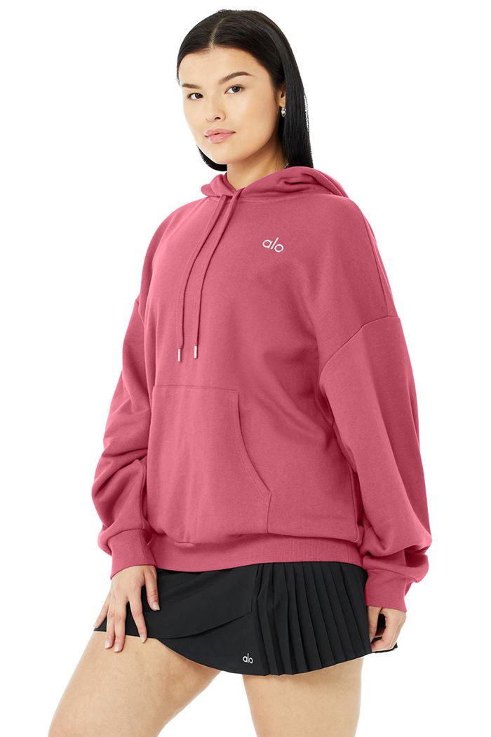 Purple Alo Yoga Accolade Women's Hoodie | 23547LVBT