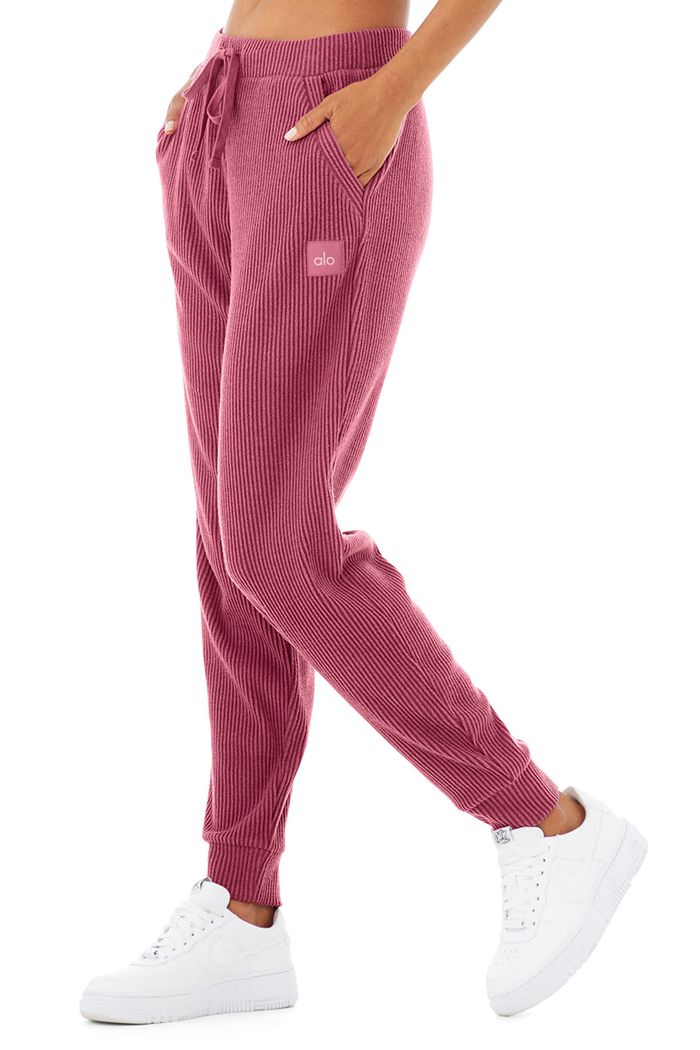 Purple Alo Yoga Muse Sweat Women's Pants | 38241UWKR