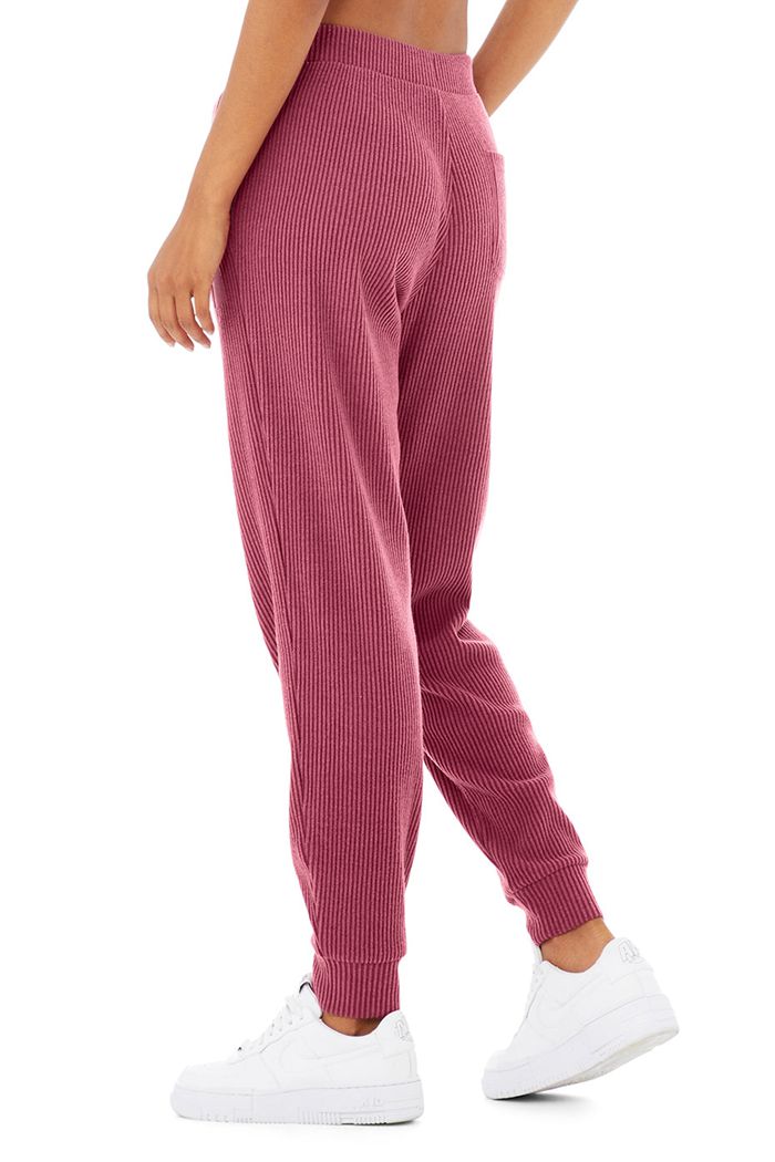 Purple Alo Yoga Muse Sweat Women's Pants | 38241UWKR