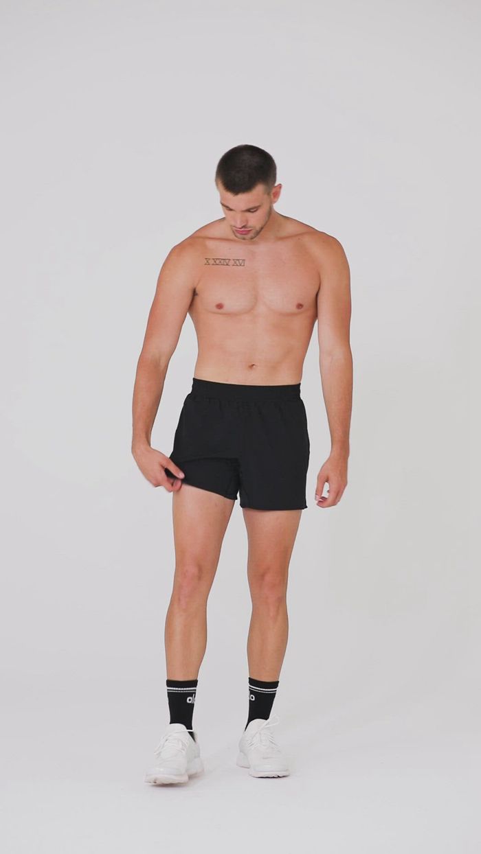 Red Alo Yoga 5'' Adapt Running Men's Short | 08971WXDV