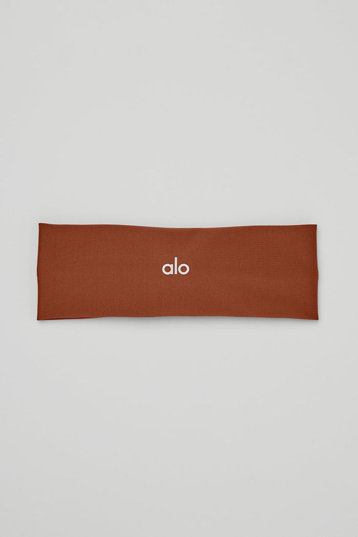 Red Alo Yoga Airlift Women's Headband | 28147KVLY