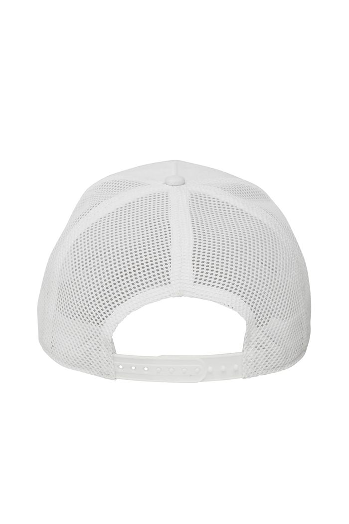 White Alo Yoga District Trucker Men's Hats | 29637IBPT