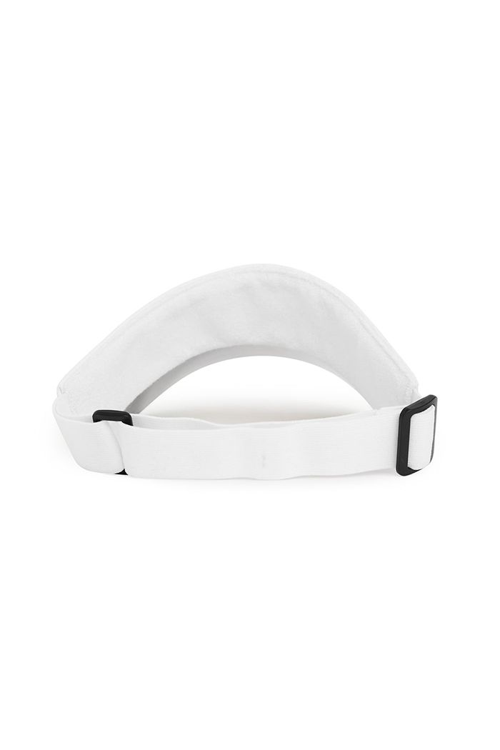 White Alo Yoga Solar Women's Visor | 75861IYEA